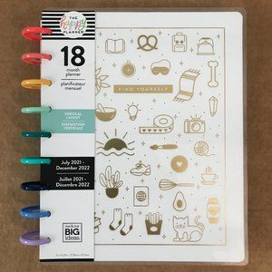 Happy Planner Classic 18 Month Vertical Layout Archetypes Icons